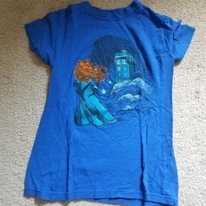 Teefury Disney and Doctor Who mash-up shirt